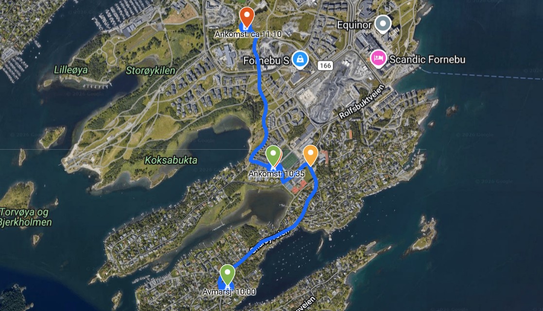  Rute for 17. mai